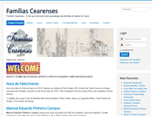 Tablet Screenshot of familiascearenses.com.br